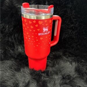 Stanley Red Heart Design Travel Mug